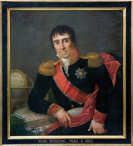 Portret Stanisława Wodzickiego pędzla Józefa Brodowskiego, 1817 rok (Muzeum Uniwersytetu Jagiellońskiego, nr inw. 133/I)