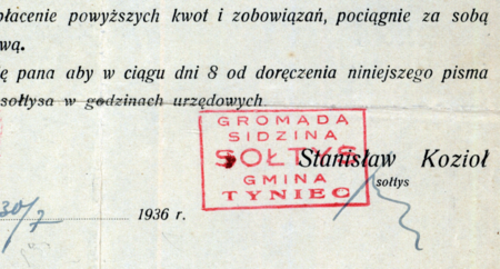 (Archiwum Narodowe w Krakowie, sygn. Gm. Skw. 23, s. 429)