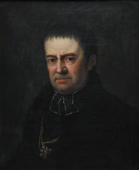 Portret Antoniego Bystrzonowskiego pędzla Józefa Brodowskiego, 1826 rok (Muzeum Historyczne Miasta Krakowa, nr inw. 163/III)