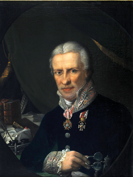 Portret Feliksa Grodzickiego pędzla Józefa Brodowskiego, 1821 rok (Muzeum Historyczne Miasta Krakowa, nr inw. 5283/III)