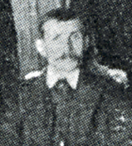 Kadr z portretu grupowego członków rady gminnej z około 1910 roku
(Biblioteka Jagiellońska, Rolle 1931, s. 283, sygn. 354105 III)