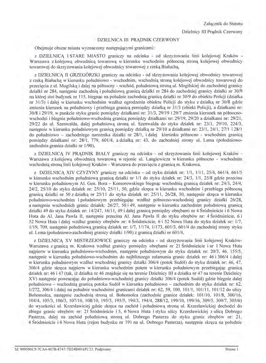 Dzielnica (1991-2018) – III Prądnik Czerwony