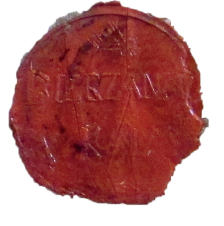 (1787)
Odcisk w laku pieczęci gminnej Bieżanowa
z 1787 roku oraz odciski pieczęci urzędowych
z lat 1920, 1925 i 1949
(CPAHU we Lwowie, sygn. fond 19, opis 1,
sprawa 173; Archiwum Narodowe w Krakowie,
sygn. PUZKr 43, s. 1, 26;
sygn. Gm. WiW 8, nlb.)