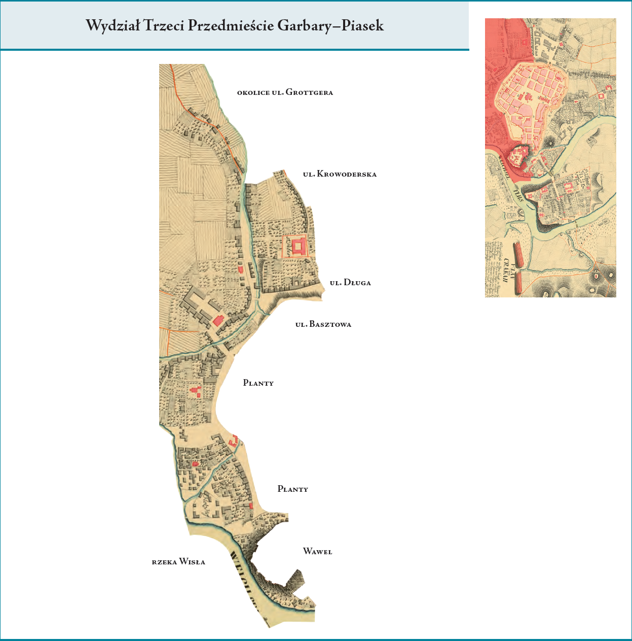 Wydział (dzielnica 1802-1811) – Trzeci Przedmieście Piasek