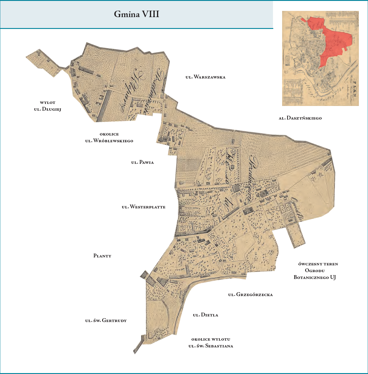 Gmina miejska (dzielnica 1816-1838) – VIII 