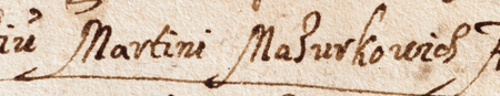 (Archiwum parafii św. Floriana w Krakowie, sygn. M 1, s. 328)