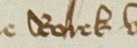 Dokument wydany w 1382 roku w Krakowie, w którym starosta krakowski Sędziwój stwierdził, że kapituła katedralna krakowska
zamieniła z Ottonem z Borku swoją posiadłość Szczyglice za połowę jego posiadłości w Borku oraz dodała mu 120 grzywien groszy
praskich i konia wartości 20 grzywien – oraz powiększenie zapisu nazwy wsi „Borek”
(Archiwum Krakowskiej Kapituły Katedralnej, sygn. perg. 183)