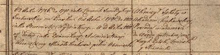 Ze sporządzonego w 1815 r. dokumentu Lista Urzędników i Officyalistów Etatowych Administracyę Wewnętrzną
Miasta Krakowa y Policyę Miejscową Składających […] oraz kwalifikacyi onychże fragmenty dotyczące Dominika
Nunasta wraz z opisem jego kariery zawodowej, w tym z lat 1802–1811, gdy pełnił urząd burmistrza wydziałowego
(Archiwum Narodowe w Krakowie, sygn. Mag I-175, s. 1248–1249)