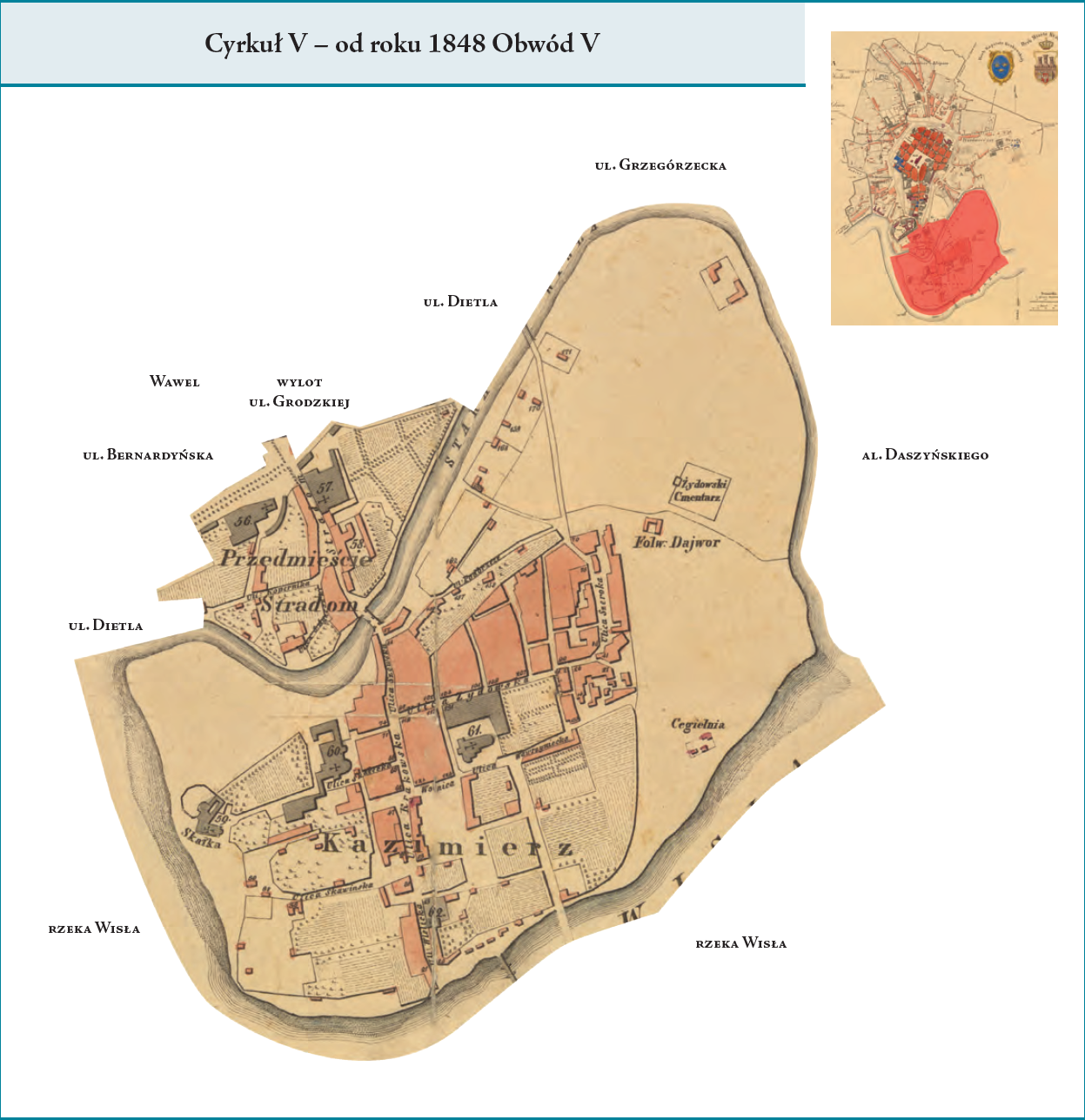 Cyrkuł-Obwód (dzielnica 1838-1855) – V  