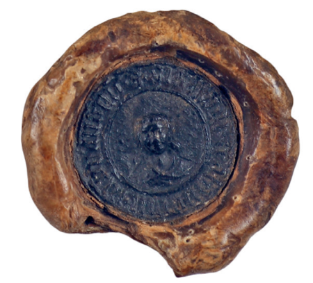 (1467)
Odcisk w wosku pieczęci ławniczej Prądnika
z 1467 roku oraz odciski czerwonoprądnickich
pieczęci urzędowych z lat 1847, 1850 i 1925
(Archiwum Uniwersytetu Jagiellońskiego,
sygn. dok. perg. 177; Archiwum Narodowe
w Krakowie, sygn. WM 562, s. 185;
sygn. 29/456/128, nlb.; PUZKr 56, nlb.)