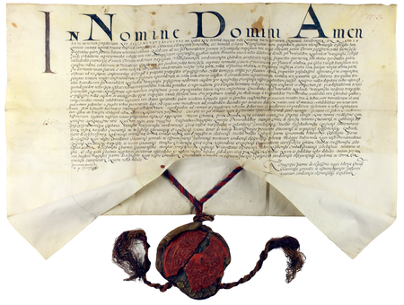 dokument o wsi Bieńczyce z 1559 roku