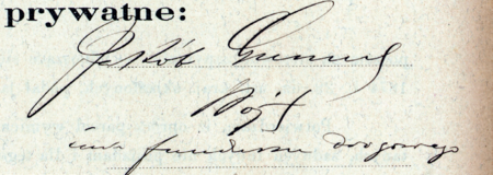 (Archiwum Narodowe w Krakowie, sygn. 29/465/1252, nlb.)