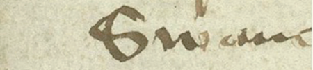 (Archiwum Główne Akt Dawnych, sygn. Zbiór Branickich z Suchej, depozyt
z Wołynia, sygn. 62, k. 11v)