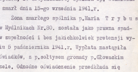 (Archiwum Narodowe w Krakowie, sygn. Gm. Zab. 5, s. 827)