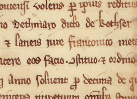 (Archiwum Narodowe w Krakowie, sygn. perg. 1)