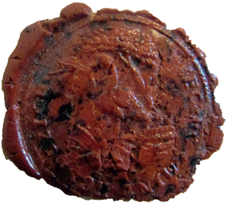 (1819)
Odcisk w laku pieczęci gminnej Kosocic
z 1819 roku oraz odcisk pochodzącej
z 1847 roku pieczęci właścicielskiej z napisem
w otoku: PIECZĘĆ DOMINIALNA
PAŃSTWA KOSOCICKIEGO
(CPAHU we Lwowie, sygn. fond 20, opis 1,
sprawa 140; Archiwum Narodowe w Krakowie,
sygn. K. Krak. op. 140, s. 119)