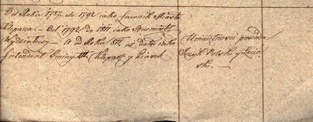 Ze sporządzonego w 1815 r. dokumentu Lista Urzędników i Officyalistów Etatowych
Administracyę Wewnętrzną Miasta Krakowa y Policyę Miejscową Składających […] oraz
kwalifikacyi onychże fragmenty dotyczące Szczepana Lubowieckiego wraz z opisem jego kariery
zawodowej, w tym z lat 1802–1811, gdy pełnił urząd burmistrza wydziałowego
(Archiwum Narodowe w Krakowie, sygn. Mag I-175, s. 1256–1257)