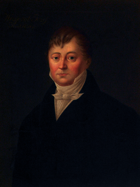 Portret Józefa Wasseraba, autor nieznany, około 1840 roku
(Muzeum Historyczne Miasta Krakowa, nr inw. 2/BrK)