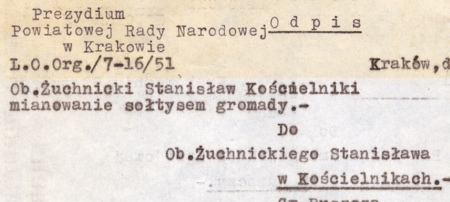 (Archiwum Narodowe w Krakowie, sygn. Gm. Ru. 30, nlb.)