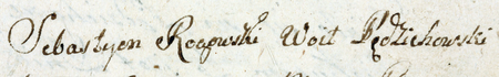 (Archiwum Narodowe w Krakowie, sygn. Jur. II-1, s. 43)