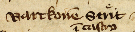 Z księgi proskrypcji obejmującej zapisy z lat 1362–1422 strona 89v z wpisem z 1372 roku, stwierdzającym, że wielkorządca krakowski
Bodzanta aresztował, wbrew posiadanym przez miasto przywilejom, dwóch urzędujących rajców, Bartka Streyta i Gotfryda
Gallika (nr 91) i następnie uwięził ich na zamku, czyniąc odpowiedzialnymi za kradzież i rozbój, czego w rzeczywistości dopuścił
się niejaki Maczek – oraz powiększenie zapisu imienia (Archiwum Państwowe w Krakowie, sygn. rkps 863, s. 89v)