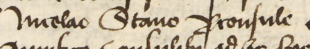 Z księgi testamentów obejmującej lata 1427–1623 strony 206–207 z wpisem z 1515 roku dotyczącym
zeznania testamentowego rajcy Piotra Salomona (nr 288) przyjmowanego przez Mikołaja Stana, wówczas burmistrza –
oraz powiększenie zapisu imienia i funkcji burmistrza (Archiwum Państwowe w Krakowie, sygn. rkps 772, s. 206–207)