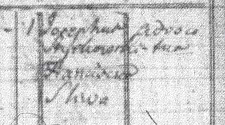 (Archiwum parafii Narodzenia NMP w Krakowie, BNCD 1784–1832, s. 156)