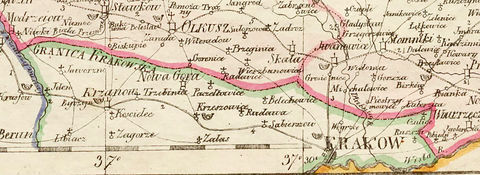 Aneks 3 mapa 1. (fragment).