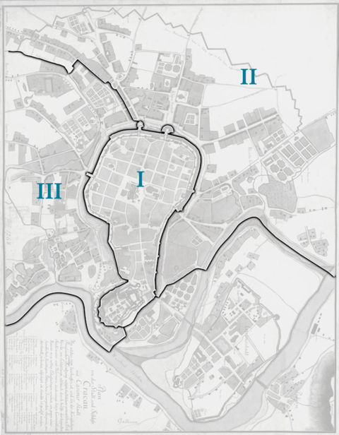 Lata 1794 i 1794-1802 – 3 wydziały (Także: Tom IV, s. 88-94 i 293-304)