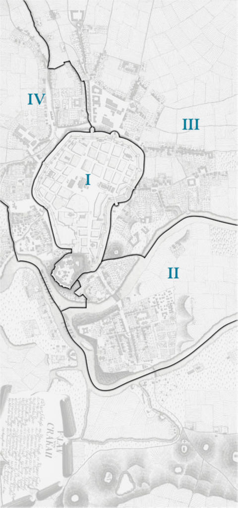 Lata 1802-1811 – miasto i 3 wydziały (Także: Tom IV, s. 95-101 i 305-316)