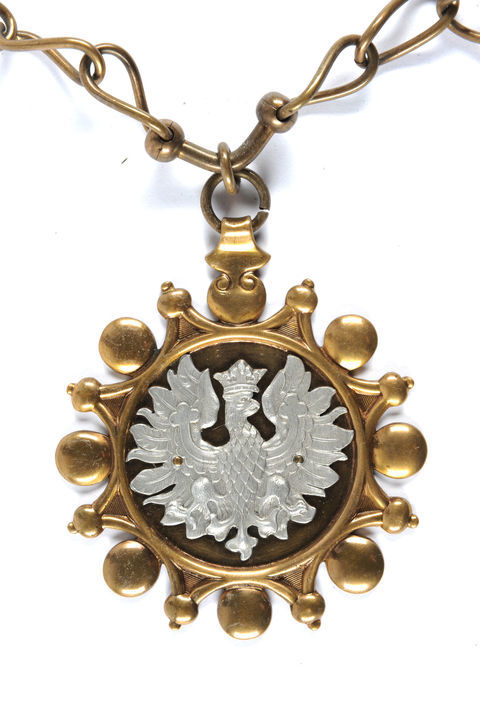 Fot. 19. Gminy Podkrakowskie Przed Przyłączeniem do Krakowa. Odznaka naczelnika gminy – wójta pochodząca z 1907 roku.
