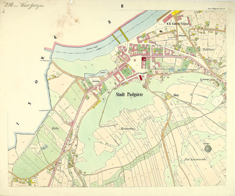 Mapa 7c. Podgórze