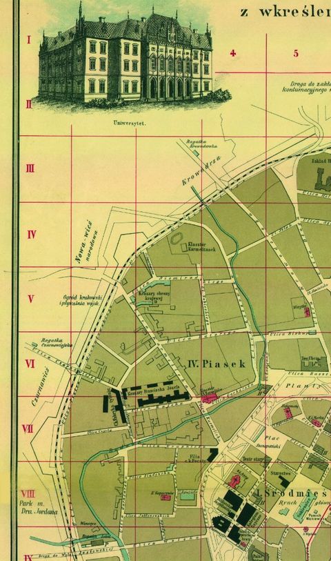 Mapa 6. Jurydyka Garbary