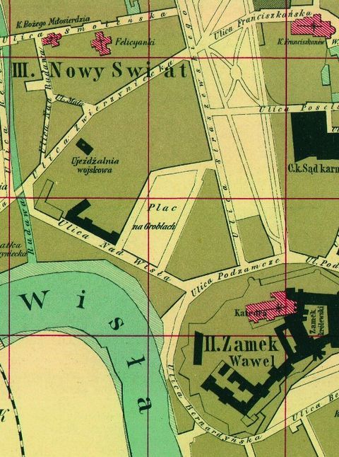 Mapa 9. Jurydyka Groble (Tarłowskie)