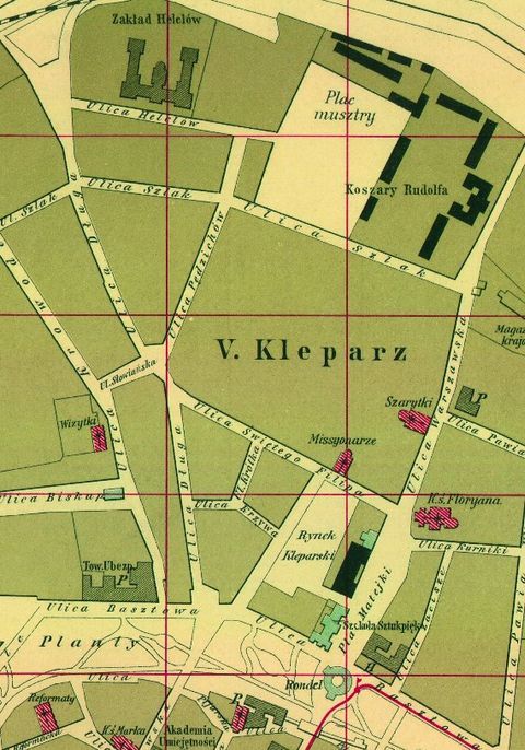 Mapa 13. Jurydyka Pędzichów