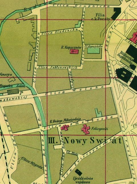 Mapa 17. Jurydyka Retoryka (Ossolińskie)
