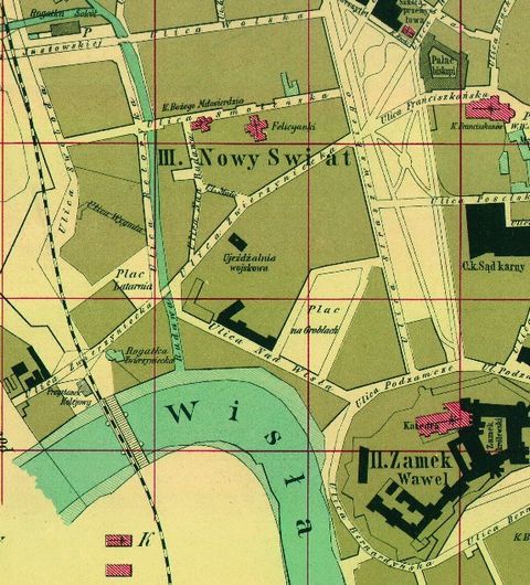 Mapa 21. Jurydyka Smoleńsk wielkorządowy