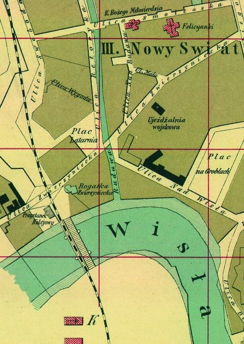 Mapa 28. Jurydyka Wygoda (Margrabszczyzna)