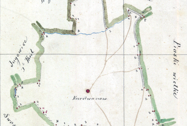 Mapa 71a. Kurdwanów (fragment).