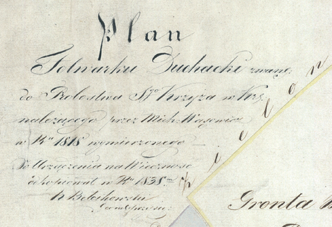 Mapa 105a. Prądnik biały (fragment).